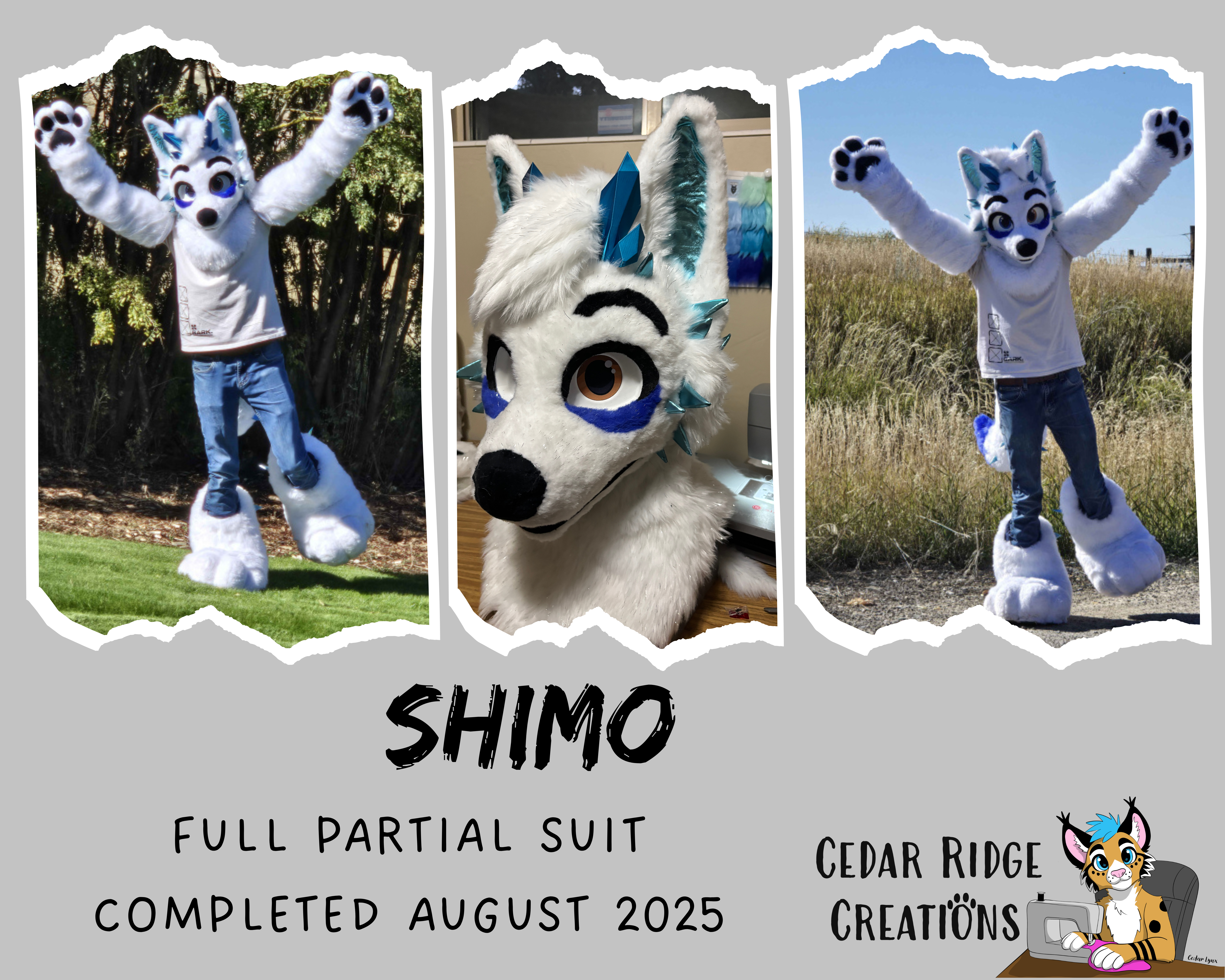 Moose Full Partial Wolf